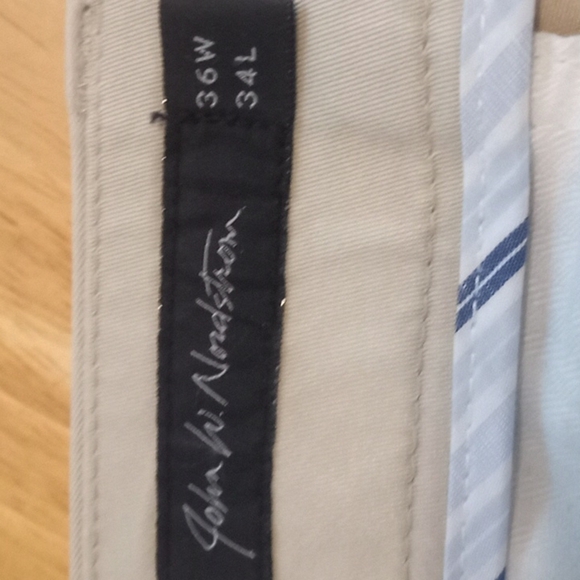 .jw Nordstrom Beige Pants 36/34 - Picture 4 of 6
